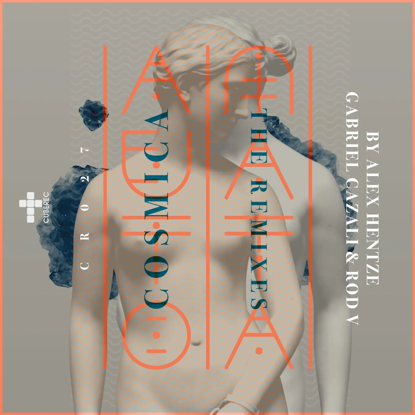 CUBEREC related typographic artwork