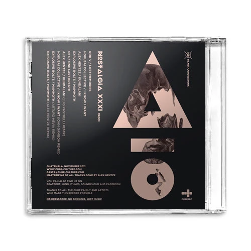 Nostalgia CD back cover