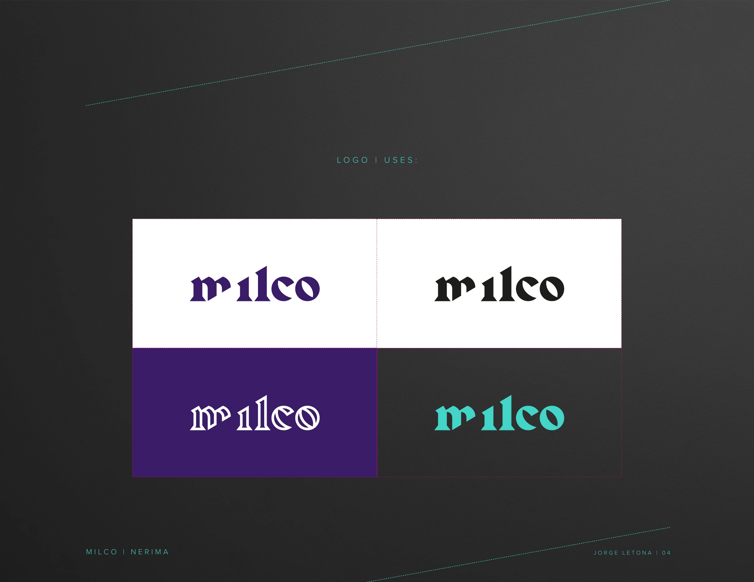MILCO logo uses