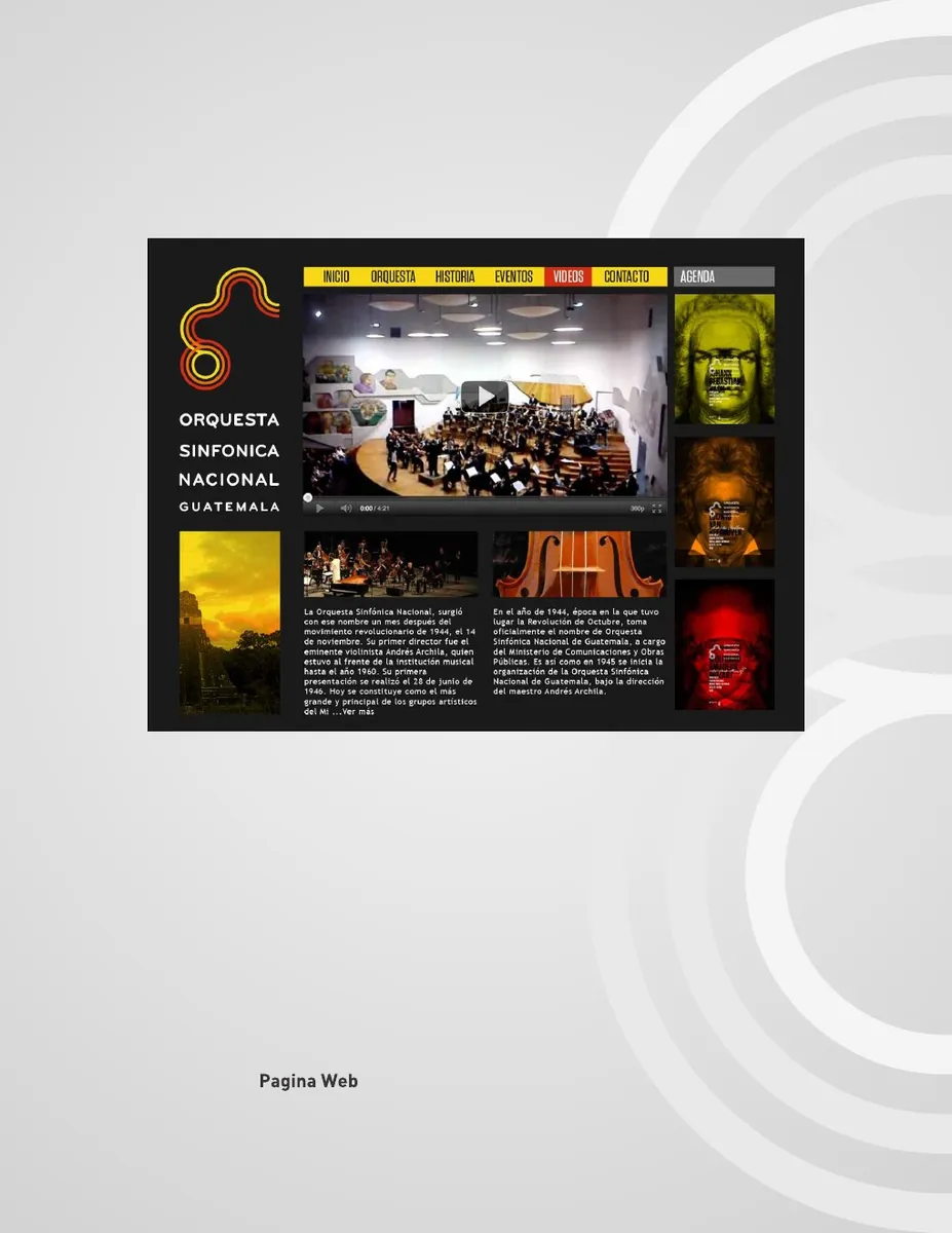 OSN website concept